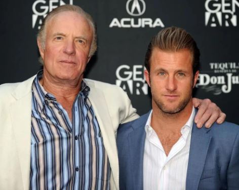 Ingrid Hajek ex-husband James Caan with his eldest son actor Scott Caan